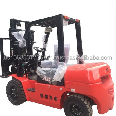 Hangcha A30 3 ton diesel vorklift met 45 kW motor en uitstekende staat door Hangzhou