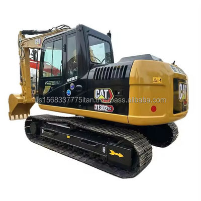 313D2GC Caterpillar Excavator 74.5 kw 13000 KG Gebruikte Crawler Excavator voor de bouw