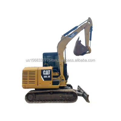 Gebruikte graafmachine Harga Graafmachine Caterpillar Cat 305.5E2 34.1 kW Machine Gewicht 6000 KG