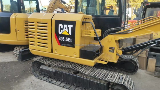 305.5E2 Gebruikte Caterpillar mini-graafmachine 5 ton Werkkracht 0-2000 werkuren