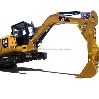 Cat 306E2 graafmachine Mini graafmachine met 34,7 kW vermogen en 0-2000 werkuren Perfect