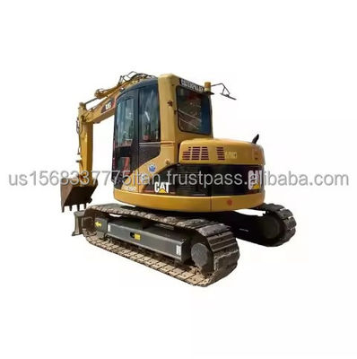 Cat 305.5e2 Graafmachine met originele hydraulische cilinder in gebruik en in goede staat
