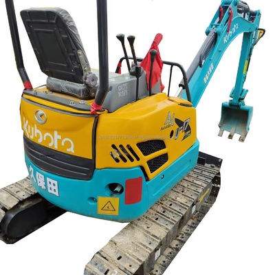 KUBOTA KXU17 graafmachine gebruikt in bouwmaterialen winkels met krachtige motor en pomp