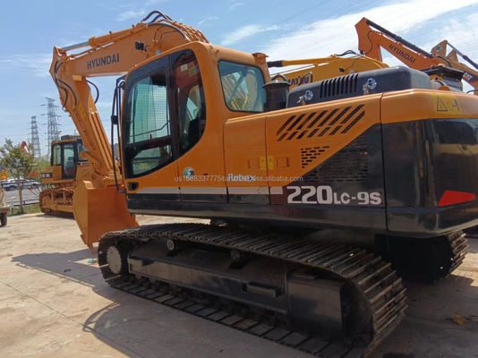 Korea Gebruikte graafmachine Hyundai 220 Model Crawler Graafmachine van Harga Excavator in 2016