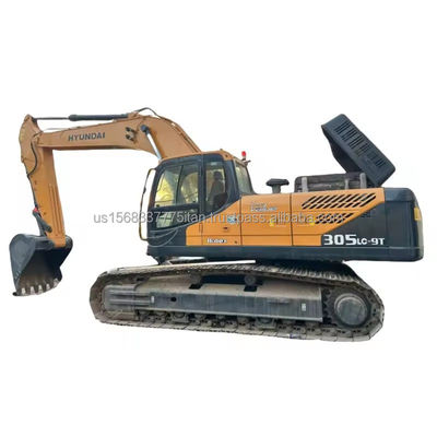 Hyundai 305LC-9T model 30ton 305 Crawler graafmachine Gebruikt en in goede staat