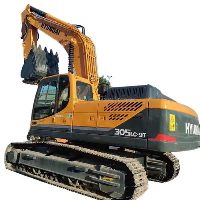 305LC-9T model 30ton 305 Crawler graafmachine uit Korea met Hyundai motor en 198kw