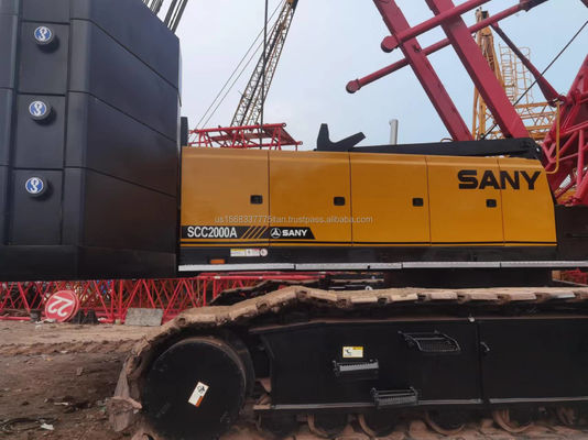 Gebruikte SANY SCC2000A kruipkraan 20000 kg Uitstekende prestatie bouwmachine