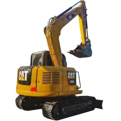 Een goedkope 8 ton CAT 308 graafmachine uit Japan met een werkgewicht van 3,5 ton