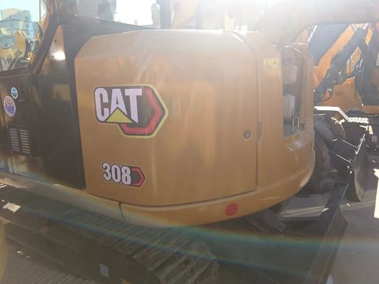 Een goedkope 8 ton CAT 308 graafmachine uit Japan met een werkgewicht van 3,5 ton