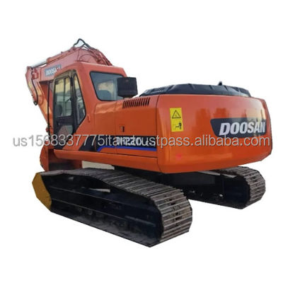 22000 KG Doosan DH220 Multi Function Gebruikte mini graafmachine met originele hydraulische pomp