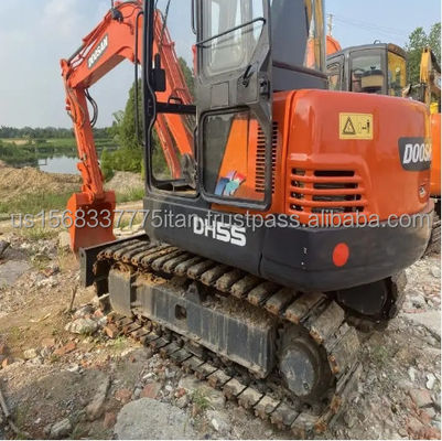 Hydraulische bouwmachine tweedehands DOOSAN DH55 graafmachine met goede prestaties