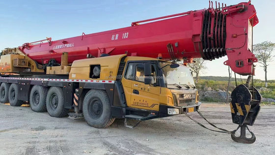 Uitstekende prestaties Gebruikte SANY STC200 kraan met goede conditie en hydraulische klep