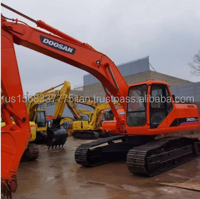 Originele Hydraulische Cylinder Doosan DH220 Met Grote en Multi Functie Gebruikte Graafmachine