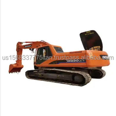20 ton Doosan DH220 Crawler Excavator met een emmercapaciteit van 0,5 m3 en actieve kenmerken