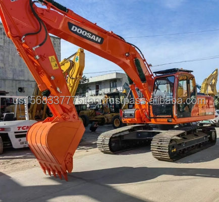 Exporteerde Doosan DX225 DH225 graafmachine met lage werktijden en een hoog bedrijfsgewicht