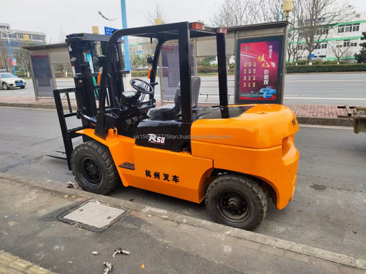 Gebruikte TCM Hangzhou R50 vorklift Top prestaties voor uw materiaal handling operaties