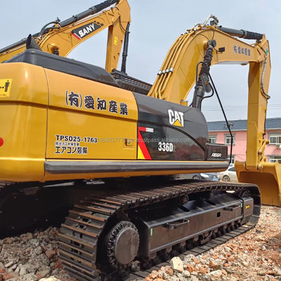 Gebruikte Caterpillar CAT336D 36TON hydraulische kruipgraver met een emmercapaciteit van 1,8 M3