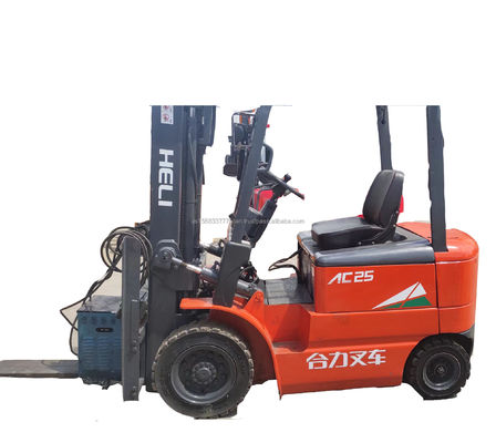 Jaar 2012 Heli AC25 Vorklift Top prestaties bij gebruikte machine Vorkbreedte 4.5 Originele