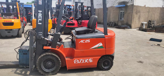 Vorkbreedte 4,5 TCM Heli AC25 Vorklift Originele topprestatie Gebruikte dieselforklift