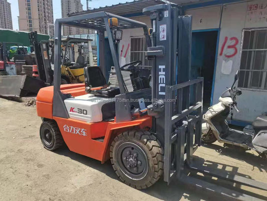 Jaar 2012 Heli K35 Vorklift Topprestatie Gebruikte machine Diesel Originele vorkbreedte 4