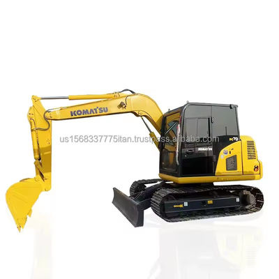 GebruiktVoor de verkoop Hydraulische graafmachine Crawler Gebruikte graafmachine Harga Komatsu PC70