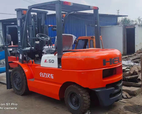 Grote Heli K50 Diesel Vorklift met 3m Vork Breedte en 2m Vork Lengte in gratis verzending