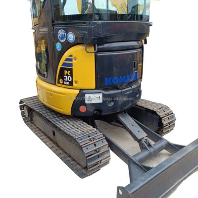 Originele Hydraulische Graafmachine 3 ton mini Graafmachine Komatsu PC30MR Gebruikte Crawler 2016 Jaar