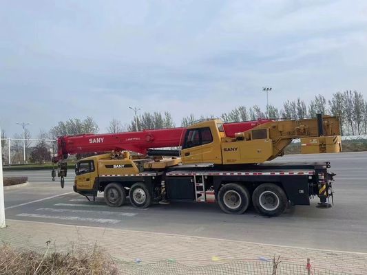 Gebruikte SANY 55 ton kraan met uitstekende prestaties en duurzame hydraulische cilinder