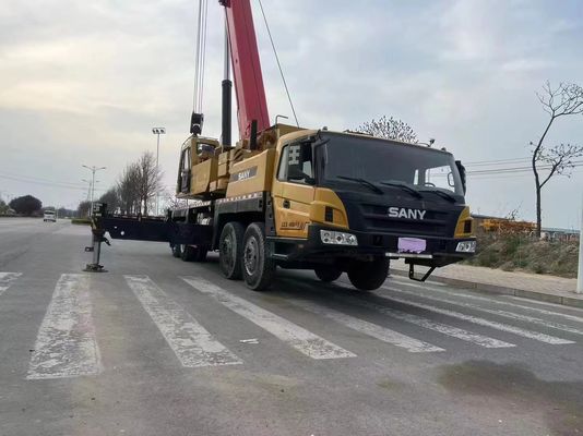 Gebruikte SANY 55 ton kraan met uitstekende prestaties en duurzame hydraulische cilinder