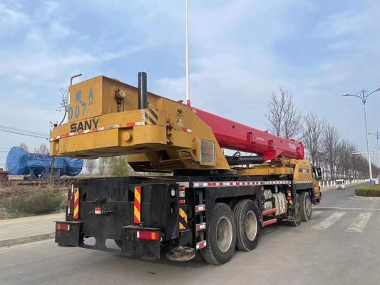 Gebruikte SANY 55 ton kraan met uitstekende prestaties en duurzame hydraulische cilinder