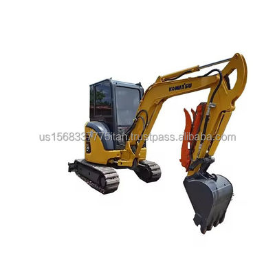 3000 kg Gebruikte hydraulische graafmachine Komatsu PC30MR met originele hydraulische pomp