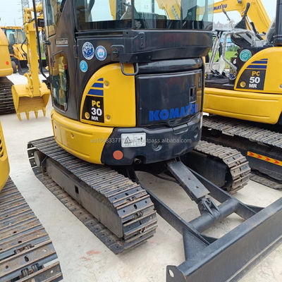 3000 kg Gebruikte hydraulische graafmachine Komatsu PC30MR met originele hydraulische pomp