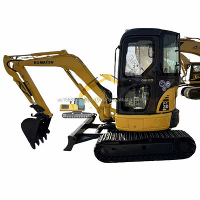 Hydraulische mini graafmachine Komatsu PC30MR met originele hydraulische klep