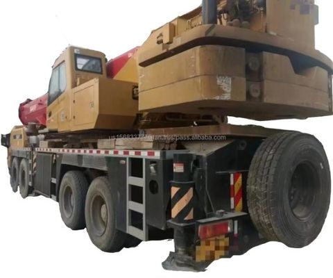 Uitstekende prestaties Gebruikte SANY 80ton kraan met lage werktijden en max.