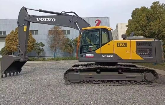 Oorspronkelijk ontwerp 22 ton Volvo EC220 EC240 graafmachine met 119 kW vermogen en hydraulische pomp