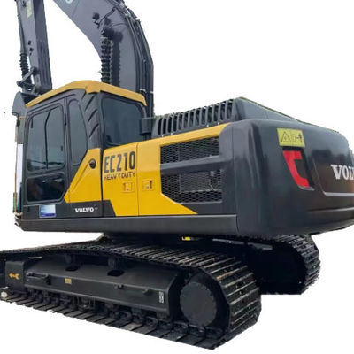 Volvo EC210 Gebruikte graafmachine 21 ton werkgewicht 119kw voor populaire verkoop