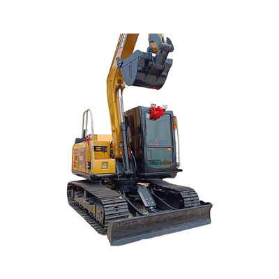 SANY Sy95cpro graafmachine 9 ton werkgewicht 2016 jaar ISUZU Kawasaki Hydraulische pomp