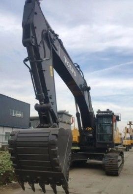 Gebruikte Volvo EC480DL graafmachine 48 ton 2016 jaar Originele hydraulische klep