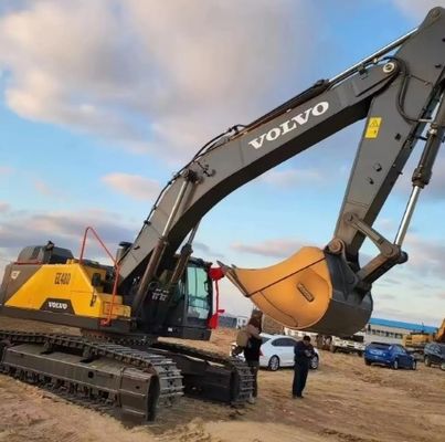 Gebruikte Volvo EC480DL graafmachine 48 ton 2016 jaar Originele hydraulische klep