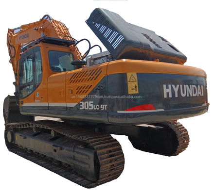Hyundai 305LC-9T 30ton 305 Crawler Excavator uit Korea Gebruikte Excavator Harga Excavator