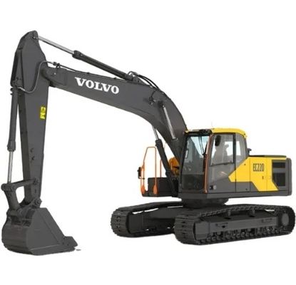 Oorspronkelijk ontwerp Volvo EC220 EC240 Graafmachine 22 ton Machinegewicht en 119 kw Vermogen