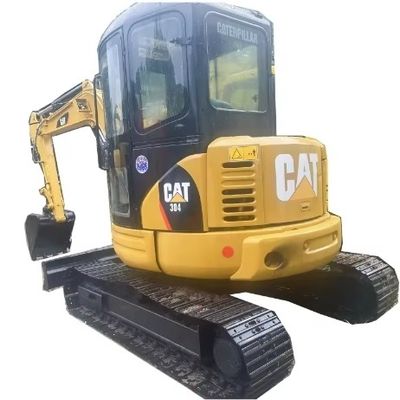3500 KG mini gebruikte graafmachine CAT 304 met originele hydraulische klep grote machines