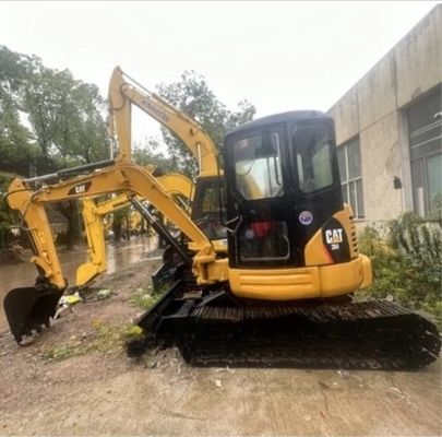 3500 KG mini gebruikte graafmachine CAT 304 met originele hydraulische klep grote machines