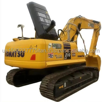 2023 Komatsu PC210 graafmachine met een emmercapaciteit van 1,5 m3 en originele hydraulische klep