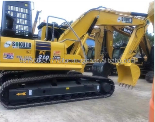 2023 Komatsu PC210 graafmachine met een emmercapaciteit van 1,5 m3 en originele hydraulische klep