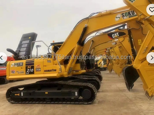 2023 Komatsu PC210 graafmachine met een emmercapaciteit van 1,5 m3 en originele hydraulische klep