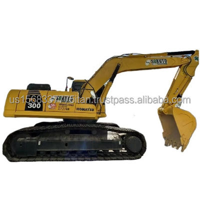 30ton Komatsu graafmachine PC300-7 PC300-8 Gebruikte graver met originele hydraulische klep