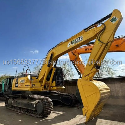 30ton Komatsu graafmachine PC300-7 PC300-8 Gebruikte graver met originele hydraulische klep