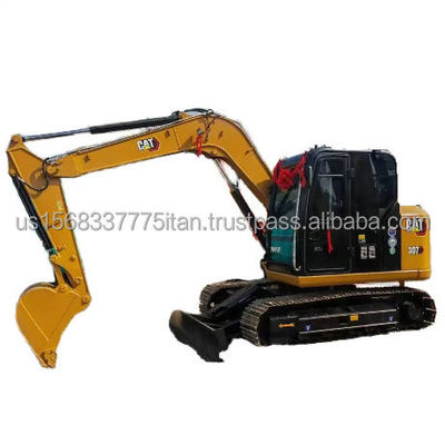 7TON Multifunctionele mini graafmachine Caterpillar Cat307 Digger Cat307 Graafmachine Onderverkoop