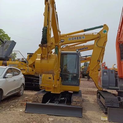 5.6 ton Mini Digger Komatsu PC56 Crawler Excavator uit Japan met originele hydraulische pomp